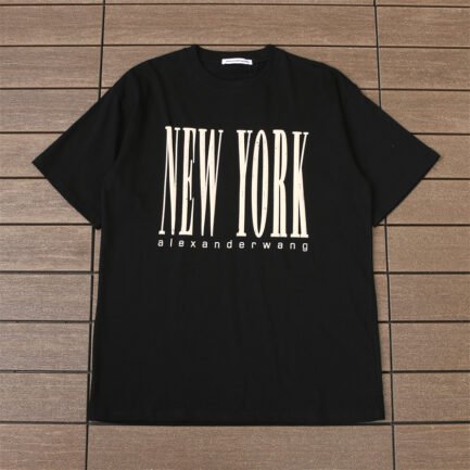 Alexander Wang New York Black T shirt